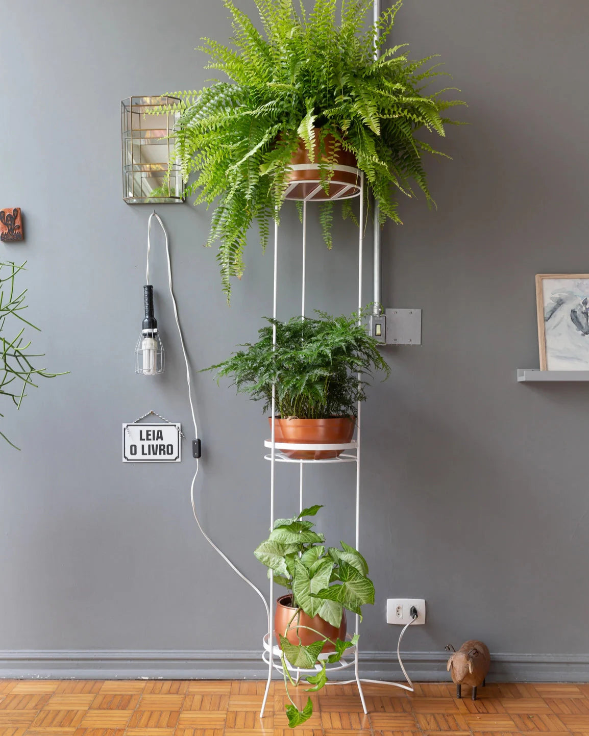 Suporte para plantas Sabiá 150 - Sob encomenda