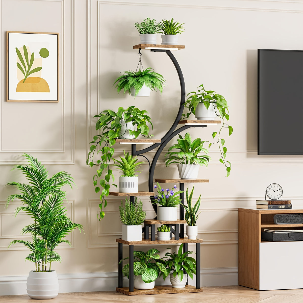 Prateleira para Plantas de 8 Níveis