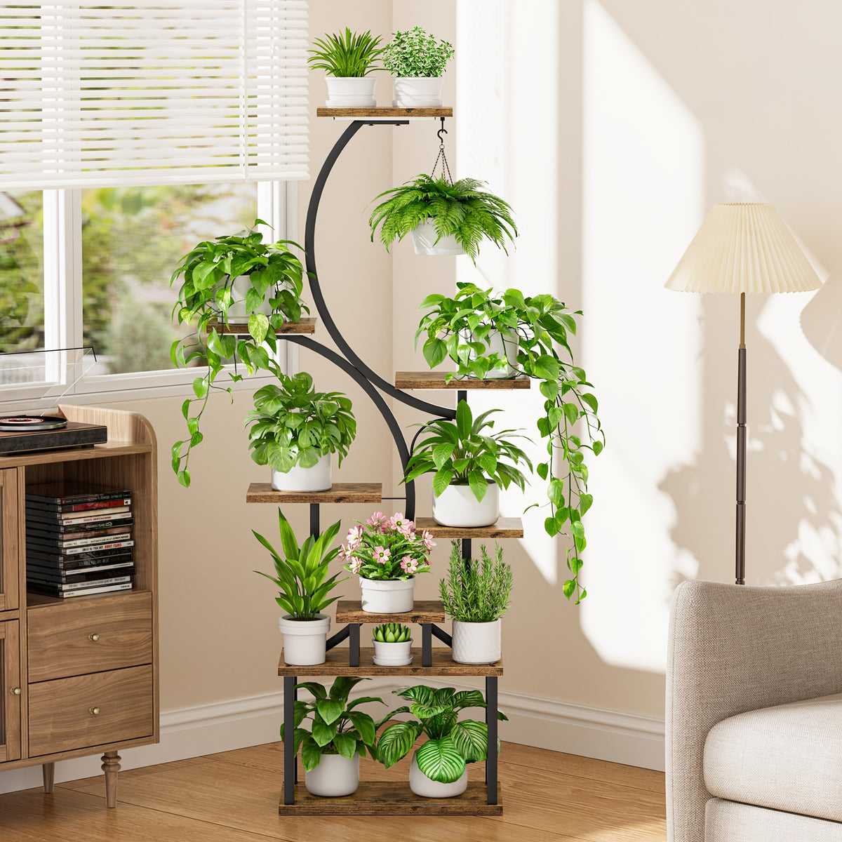 Prateleira para Plantas de 8 Níveis