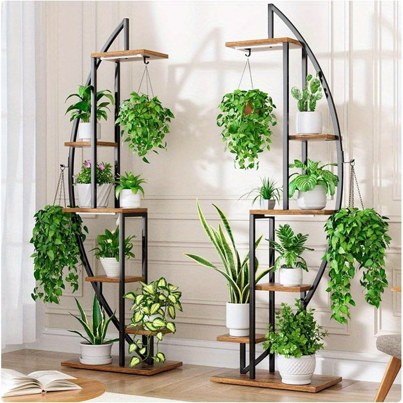 Suporte Curvo para Plantas 6 Níveis