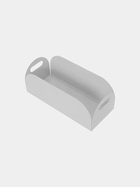 Organizador de Mesa Hibisco - Branco Fosco
