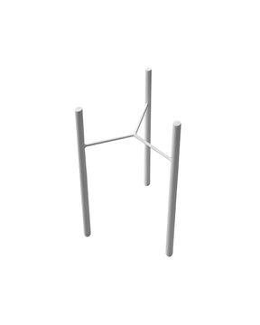 Conjunto - Suporte Rouxinol 25 alto + Cachepô friso 25