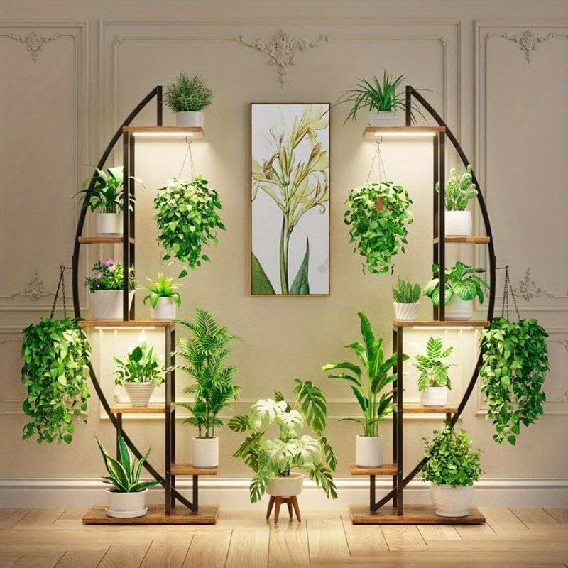 Suporte Curvo para Plantas 6 Níveis